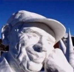 Incríveis esculturas na neve