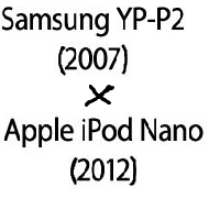 Samsung x apple..