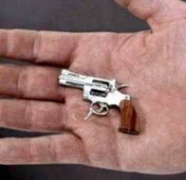 O menor revólver do mundo