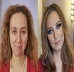 O milagre da maquiagem em fotos do antes e o depois