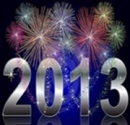 Feliz ano novo! Feliz 2013!