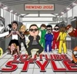 Rewind 2012- Um clipe com os melhores vídeos  - Estilo YouTube -