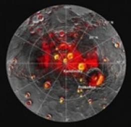 Sonda encontra água congelada em Mercúrio