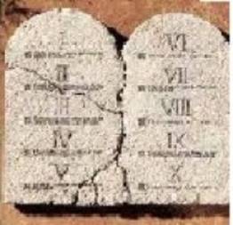 Veja os 10 mandamentos, os 5 mandamentos da Igreja e os 7 pecados capitais