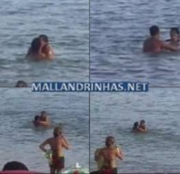 Casal fazendo sexo na praia em Rio das Ostras-RJ
