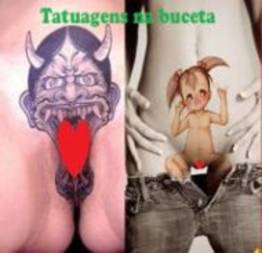 Belas tatuagens na buceta (fotos)