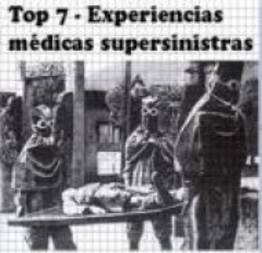 Top 7 - Experiencias médicas supersinistras