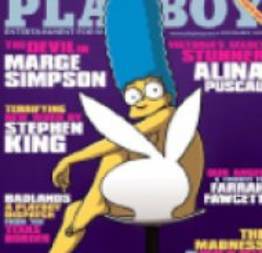 Playboy edição especial Marge Simpson