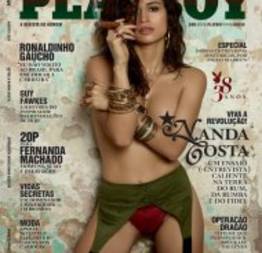 Playboy Nanda Costa - Morena de Salve Jorge