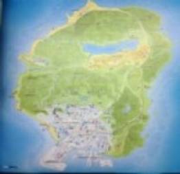 O Mapa do GTA V parece uma tartaruga ninja! 