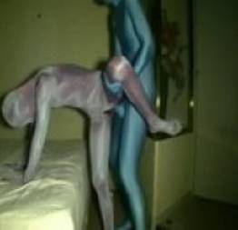 Fetiche de sexo zentai japonês