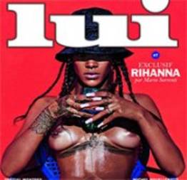 Rihanna pelada na revista lui magazine fotos nua