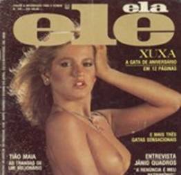 Xuxa pelada na revista ele ela de junho 1981