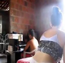 Novinha safada do WhatsApp filmando no barraco