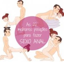 20 posições para fazer sexo anal
