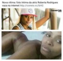 Fotos íntimas da atriz Roberta Rodrigues vazaram na net