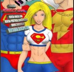 Super girl entrou em uma enrascada 