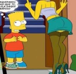 Bart Simpson safadão fodendo a professora do colegial