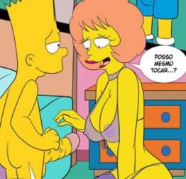 Os simpsons – visita inesperada da professorinha