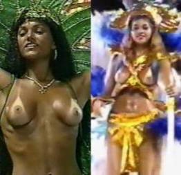 Kelly key mostrando os peitos no carnaval do rio