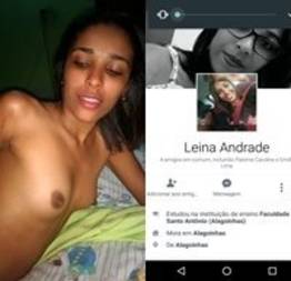 Leina universitária de alagoinhas ba vazou no whatsapp vídeo intimo