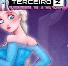 Princesa elsa fodendo com colhedor de gelo - disney hentai