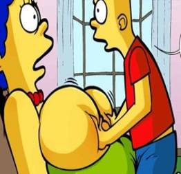 Bart fodendo a mamãe siliconada