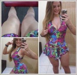 Loirinha linda chegou da academia excitada e caiu na net