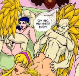 Winx club – goku fodendo as lésbicas