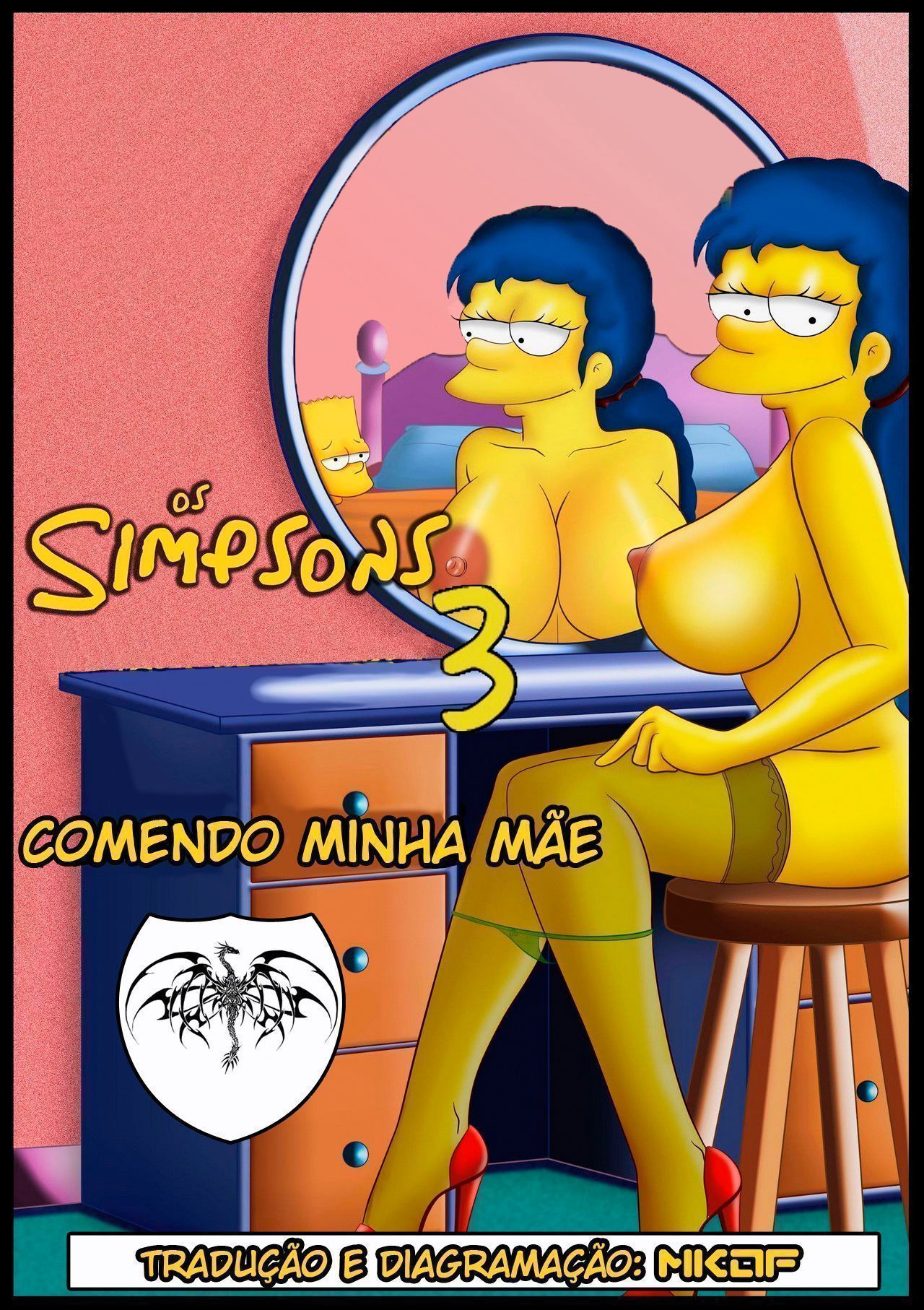 Familia Simpsons porno comendo minha mãe 03