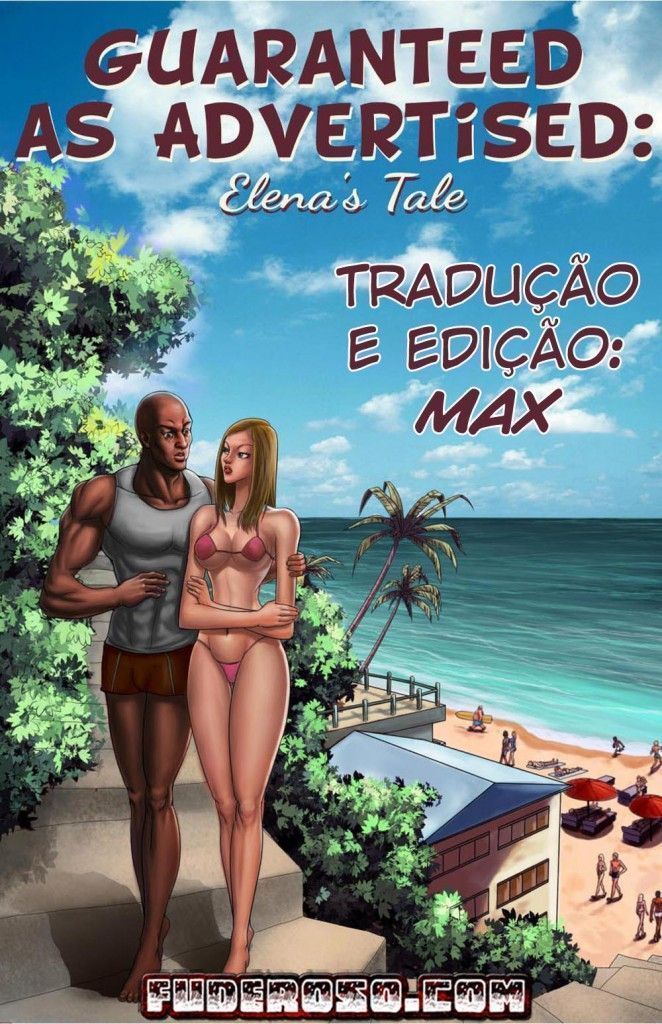 Quadrinho porno interracial apresenta: O biquíni da gostosa