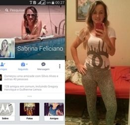 Fotos amadoras da Sabrina Feliciano que mandou nudes pro ficante e vazou na web