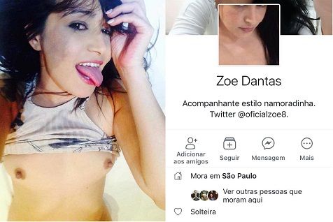 Zoe Dantas novinha gostosa caiu na net