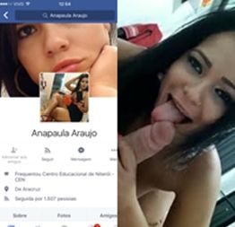 Ana Paula confiou no namorado caiu na net fazendo boquete