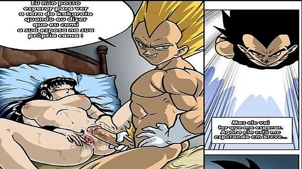 Dragon Ball Z - Comi sua mulher Vegeta