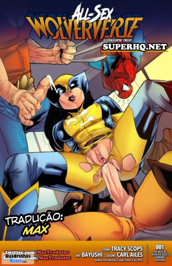 X-man quadrinho porno de sexo anal