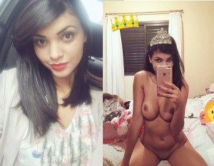 Gostosa rabuda de no óculos caiu na net pelada - Sexo Maluco