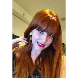 Fotos da ruiva perfeita Lorhane Bonfiglio