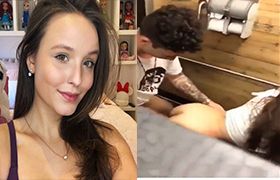 Larissa Manoela dando o cu para um fã no banheiro bêbada caiu na net