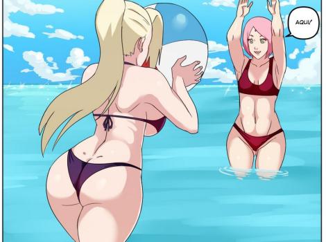 Tsunade e ino double trouble