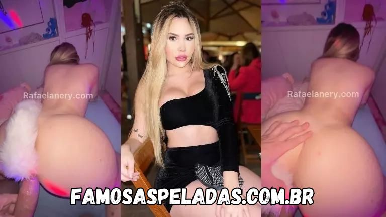 Rafaela Nery fodendo e usando plug no cuzinho