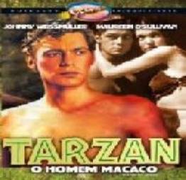 Tarzan, O Homem Macaco preto e branco