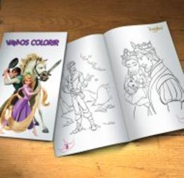 Livrinhos para colorir personalizamos com foto