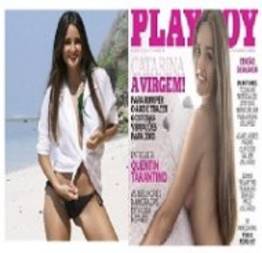 Virgem é a capa de Playboy
