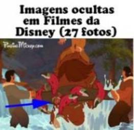 Imagens ocultas em Filmes da Disney (27 fotos)