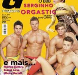 Revista G Magazine ? Serginho ex-bbb orgástica & Seleção.