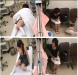 Garota sendo violada por médico enquanto a mãe aguardava sem perceber (vídeo)