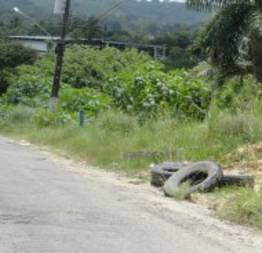 Descarte de pneus usados e haja poluição