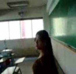 Bianca na putaria em sala de aula