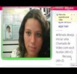 Renata novinha safada bombando no skype
